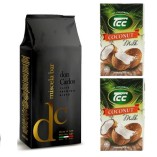 Кофе зерно и кокосовое молоко 2 шт